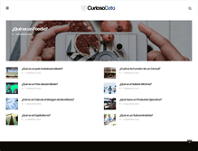 Tablet Screenshot of curiosodato.net